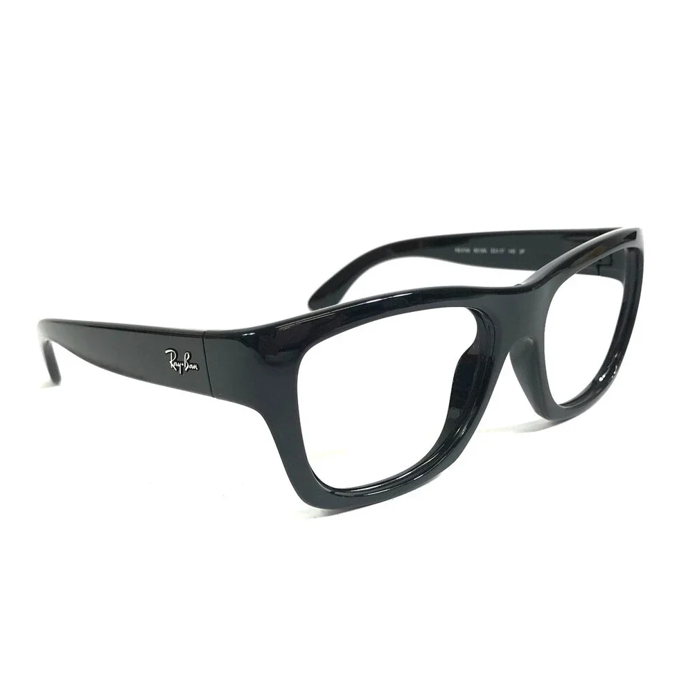 Ray-Ban Eyeglasses Frames RB4194 601/9A Shiny Black Square Full Rim 53-17-140